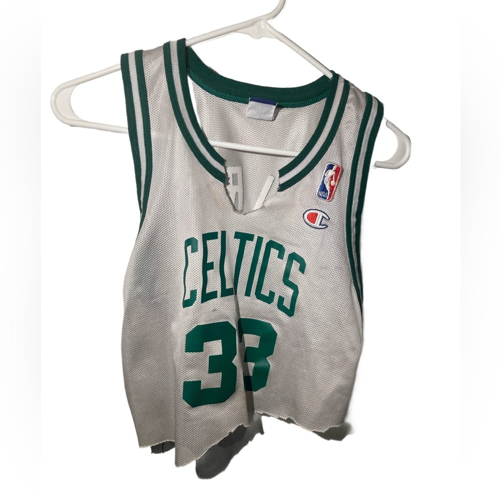 Champion Celtics Green and White Basketball Jersey